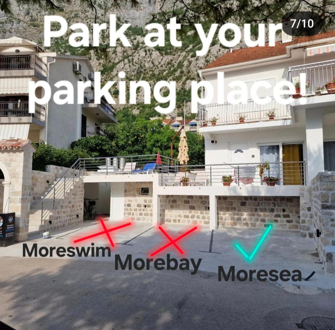 Waterfront Apartment Petrovina Kotor Exteriör bild